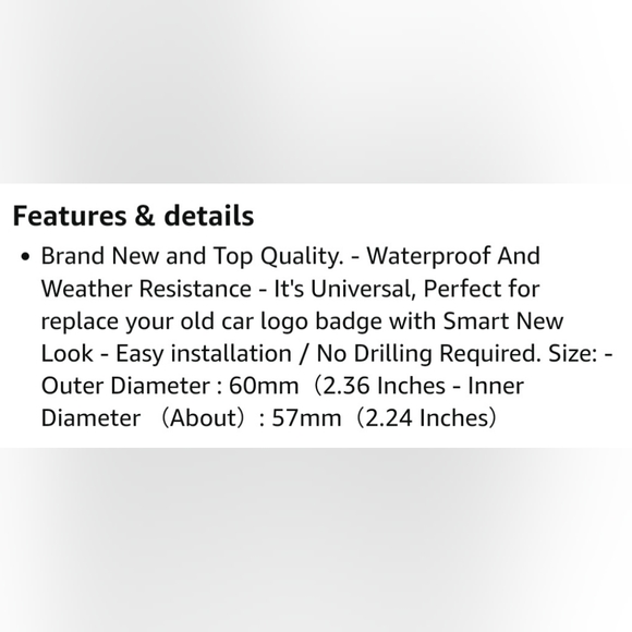 4 Shelby cobra Snake 54mm hubcap center caps.  Red available - Picture 5 of 6